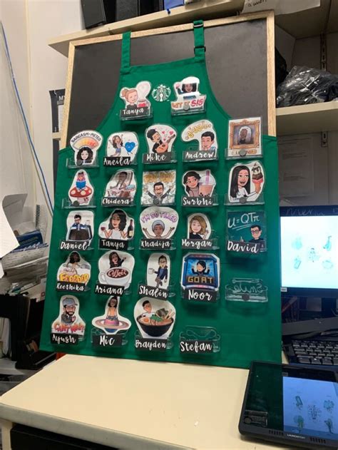 These green apron boards are truly .